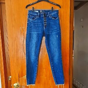 KUT Women's Blue High-Waisted Jeans SIZE 4 CARLOS STYLE